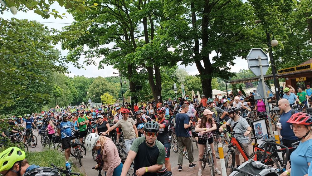 Śląskie Święto Rowerzysty 2023. Peleton przejechał przez największe śląskie miasta