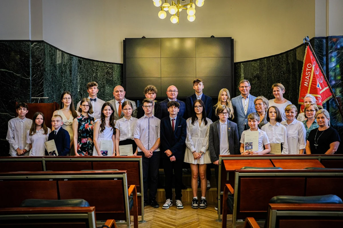 Olimpijczycy i prymusi nagrodzeni w UM Chorzów!