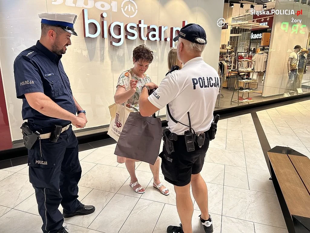 Dzień Dziecka w Żorach. Policjanci przypominali o bezpieczeństwie / fot. KMP Żory 3