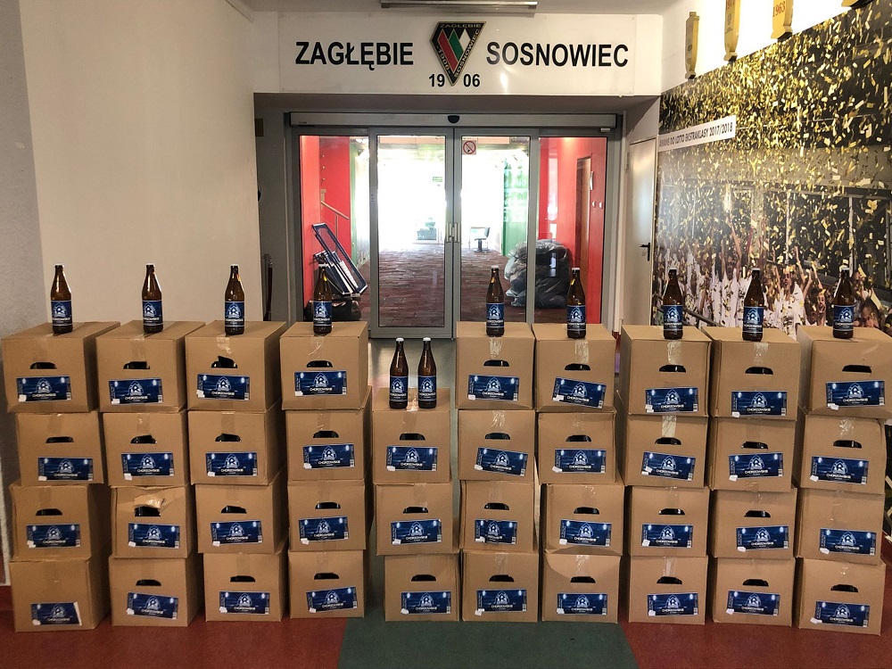 Ruch Chorzów podziękował Zagłębiu Sosnowiec. Niebiescy przesłali oryginalny prezent