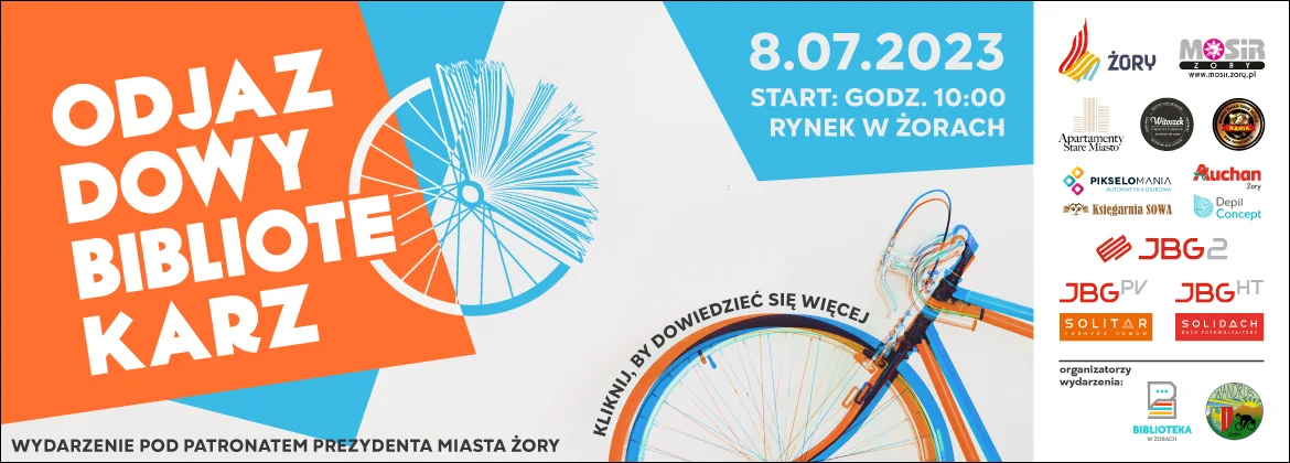 Przed nami V Rajd Rowerowy "Odjazdowy Bibliotekarz"!