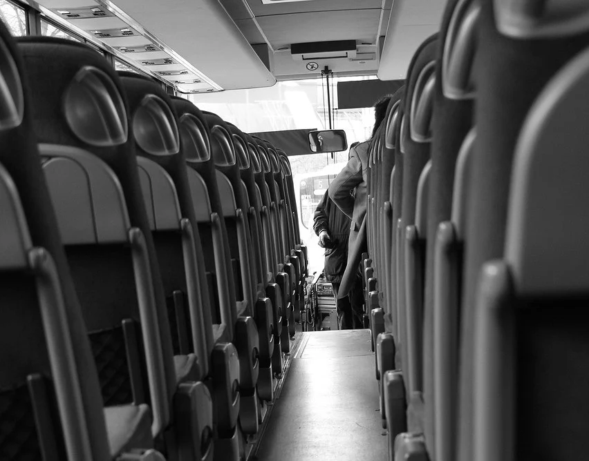 Wykaz punktów kontroli autobusów - wakacje 2023