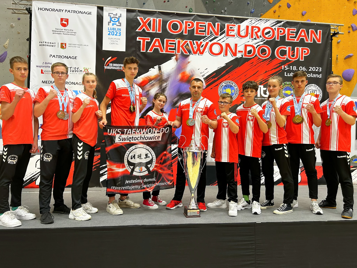 Sukces świętochłowickich sportowców. I miejsce w Pucharze Europy w Taekwon-do