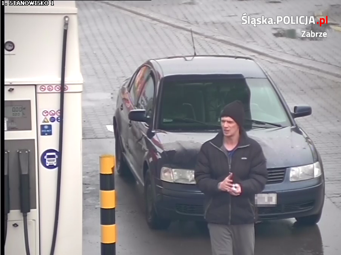 Jest podejrzany o kradzież paliwa. Rozpoznajesz go?