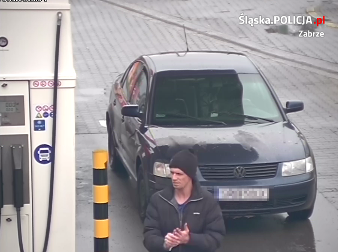 Jest podejrzany o kradzież paliwa. Rozpoznajesz go?
