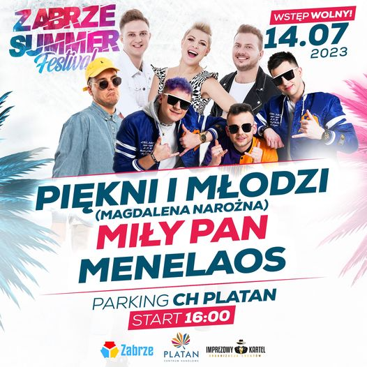 Przed nami Zabrze Summer Festival. Sprawdź, kto wystąpi na zabrzańskiej scenie!