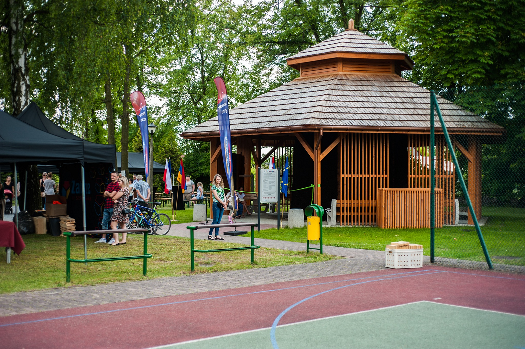 Tężnia solankowa w Zabrzu już uruchomiona! Wydarzeniu towarzyszył festyn [ZDJĘCIA]