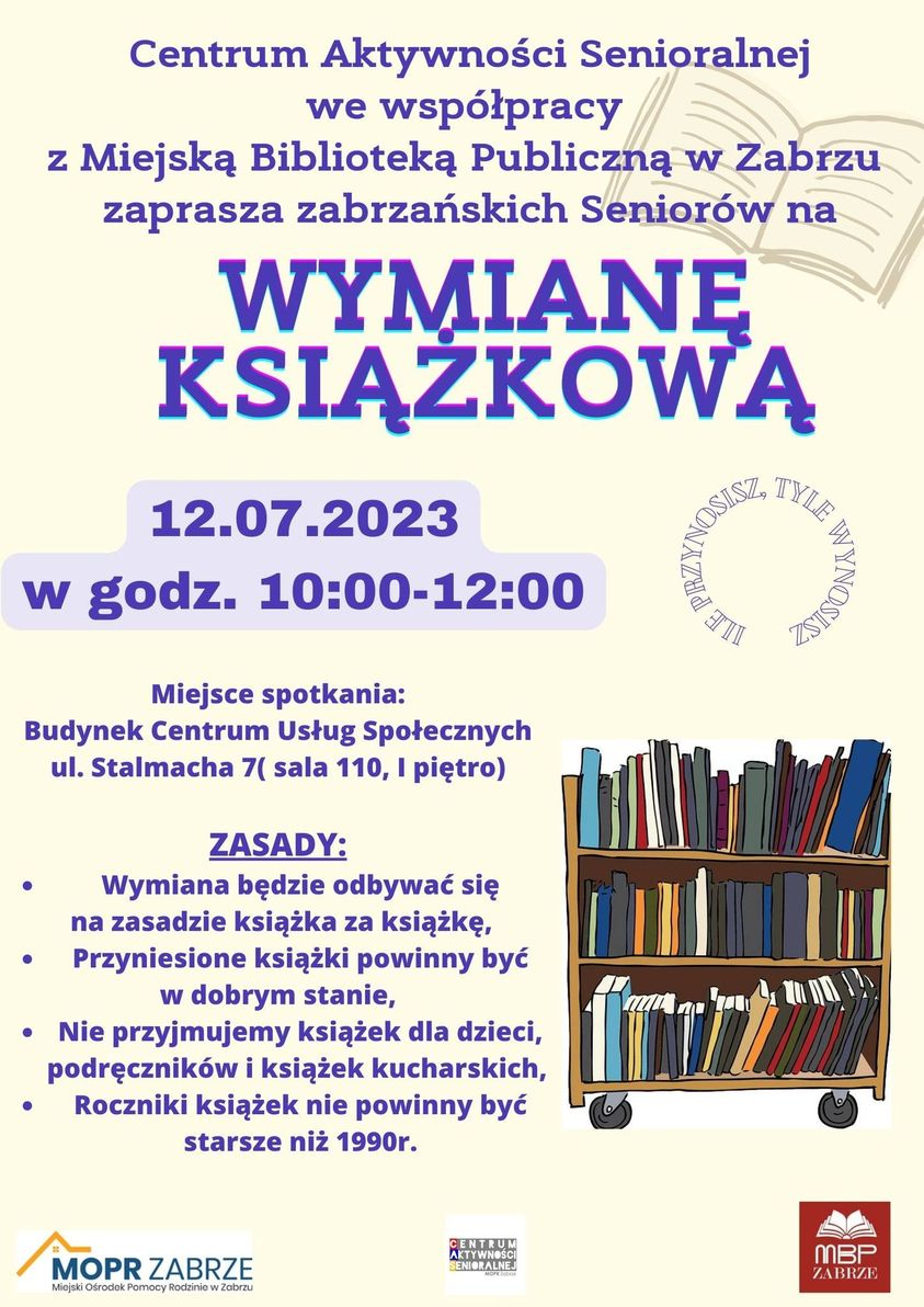 Propozycje Centrum Aktywności Senioralnej na spędzenie lipcowych dni
