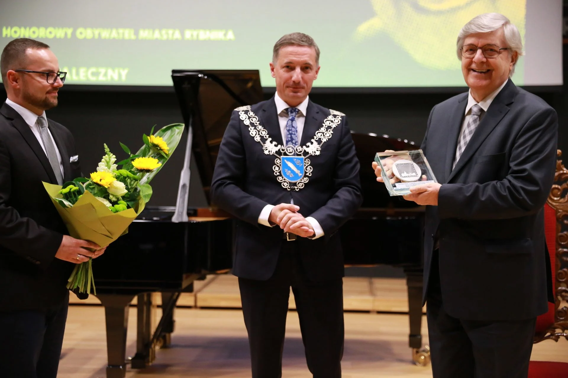 Wybitny pianista i pedagog Piotr Paleczny honorowym rybniczaninem!