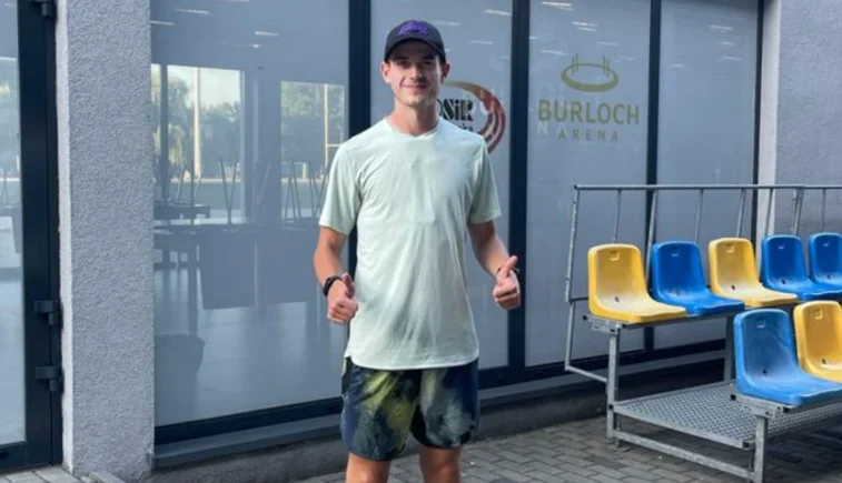 Piłkarz Jakub Kamiński odwiedził Burloch Arenę!