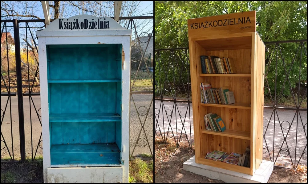 Całkiem nowa Książkodzielnia stanęła na kochłowickich plantach!