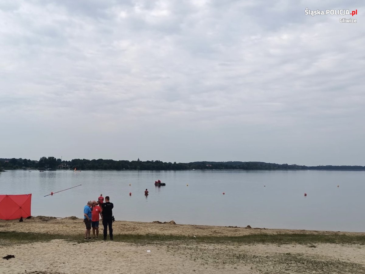 W jeziorze Pławniowice znaleziono ciało zaginionego mężczyzny