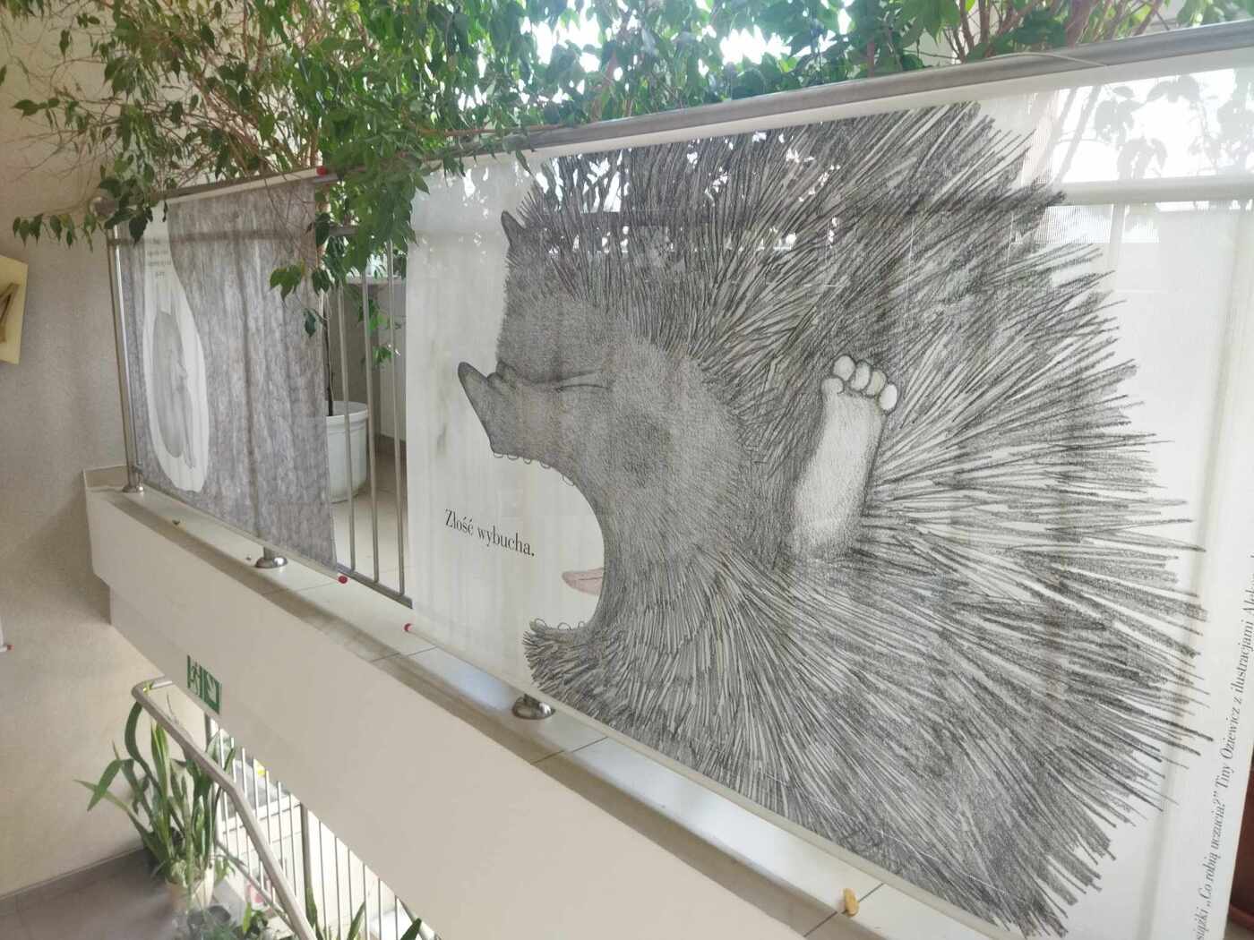 Wystawa ilustracji Aleksandry Zając w Bibliotece