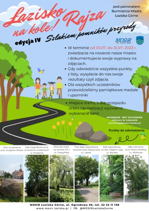 IV edycja ulubionej Łaziskiej Rajzy na kole. Sprawdź szczegóły!