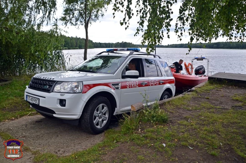 Wspólne służby w trosce o bezpieczeństwo wypoczywających nad wodą w Tychach