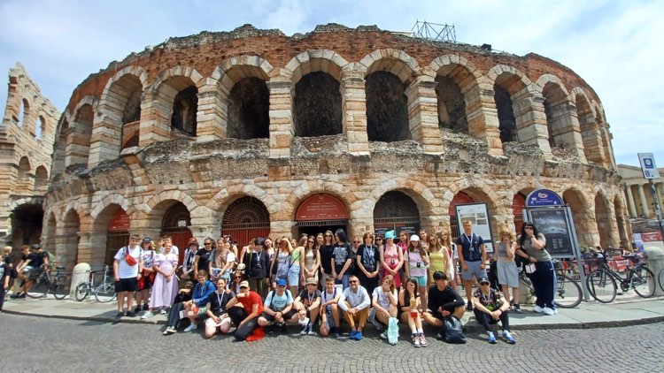 Wycieczka edukacyjna Matejkowiczów. Siemianowiccy uczniowie zwiedzali Włochy