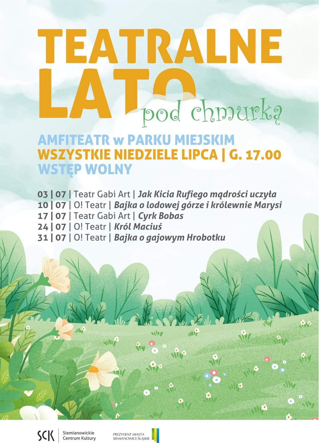 Teatralne Lato pod Chmurką z O!Teatrem: kolejny spektakl już w tym tygodniu!
