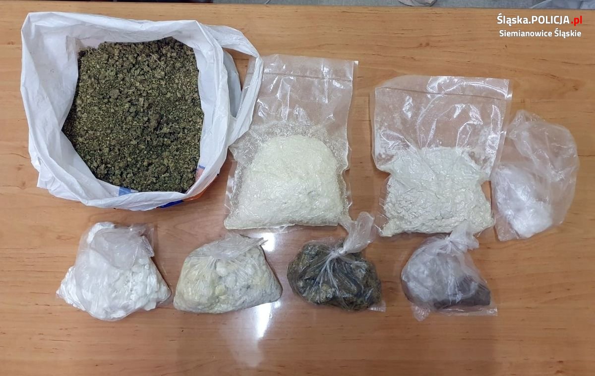 Mieszkaniec Siemianowic aresztowany już dwukrotnie za posiadanie narkotyków