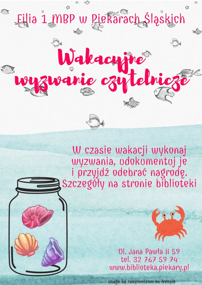 Podejmiesz wyzwanie czytelnicze z Miejską Biblioteką Publiczną?