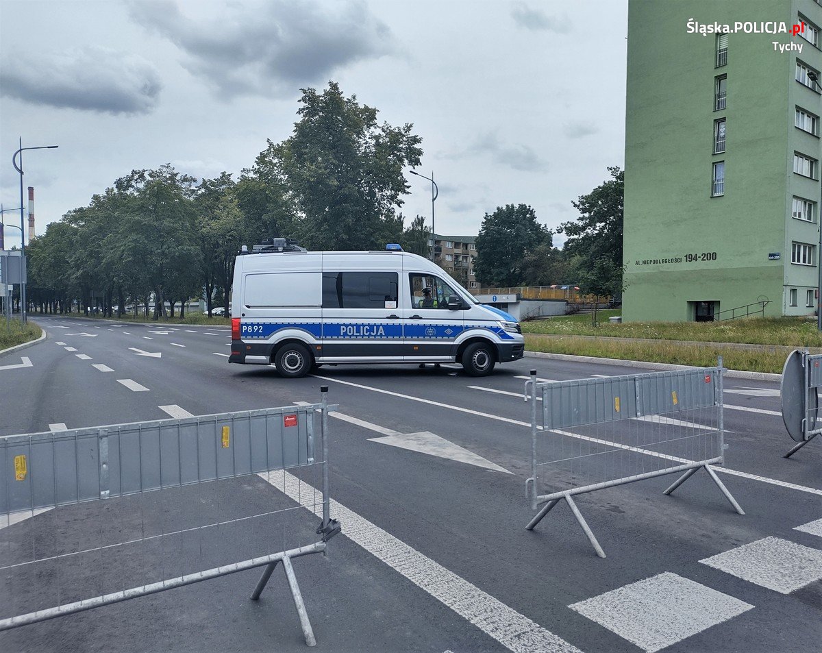 Największe na śląsku święcenie pojazdów pod okiem mundurowych