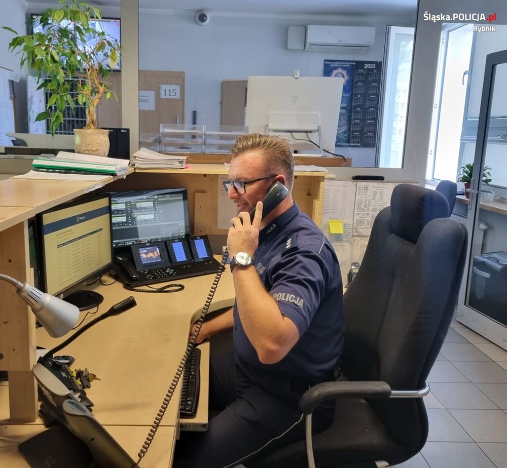 39-latek chciał odebrać sobie życie. Bohaterska akcja policjantów z Rybnika