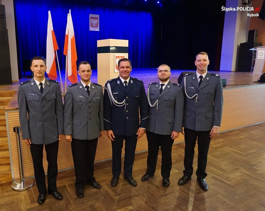 Święto Policji w rybnickim garnizonie. Mianowano funkcjonariuszy na wyższe stanowiska