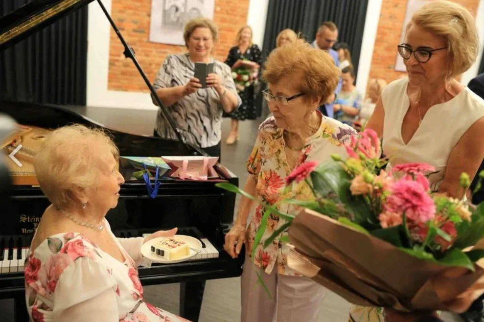 Urodzinowy Recital Lidii Grychtołówny. Honorowa Obywatelka Rybnika świętowała 95 urodziny