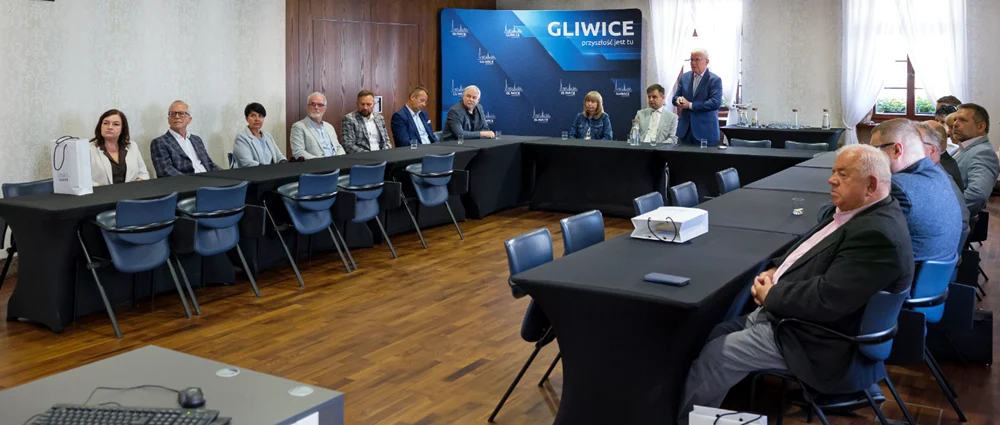 Prezydent Gliwic spotkał się z prezesami spółdzielni mieszkaniowych
