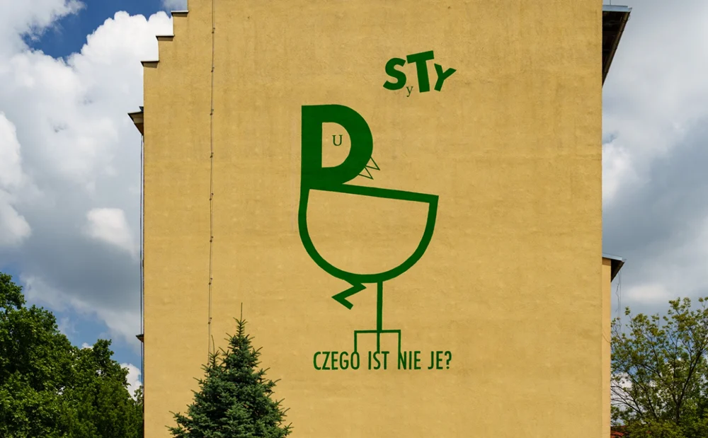 W Gliwicach powstał nowy mural. Ma zachęcać do przemyśleń