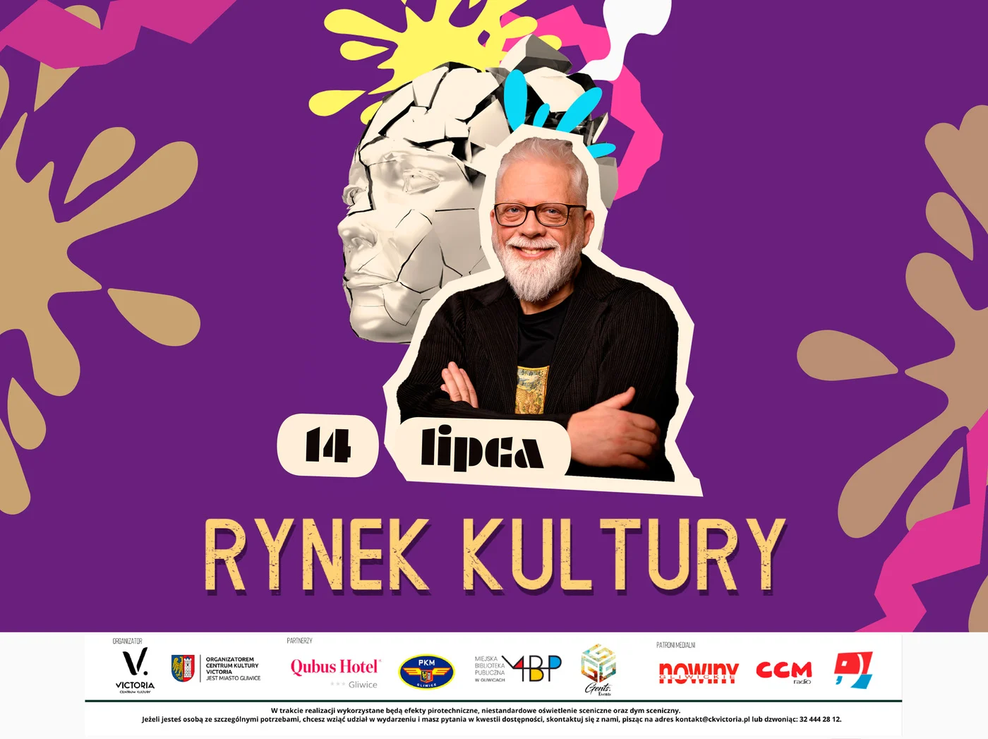 Interesujące spotkanie na Rynku Kultury z Tomaszem Raczkiem 