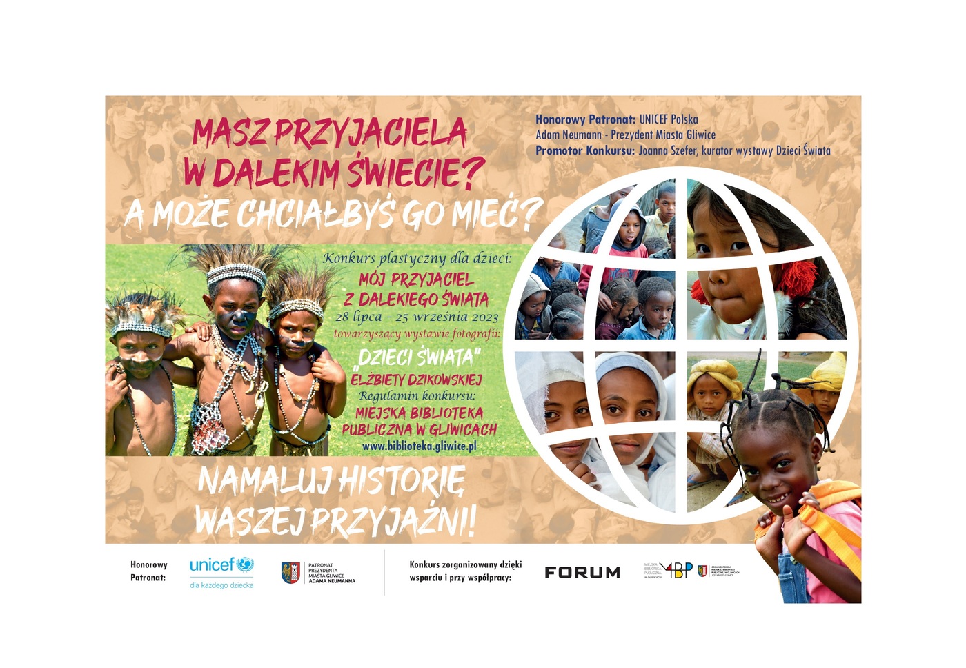 Wystawa Dzieci Świata od dzisiaj w CH Forum Gliwice