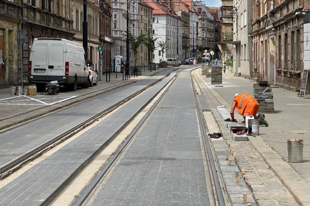 Bytom: Wykonawca wznowił prace naprawcze na ul. Katowickiej