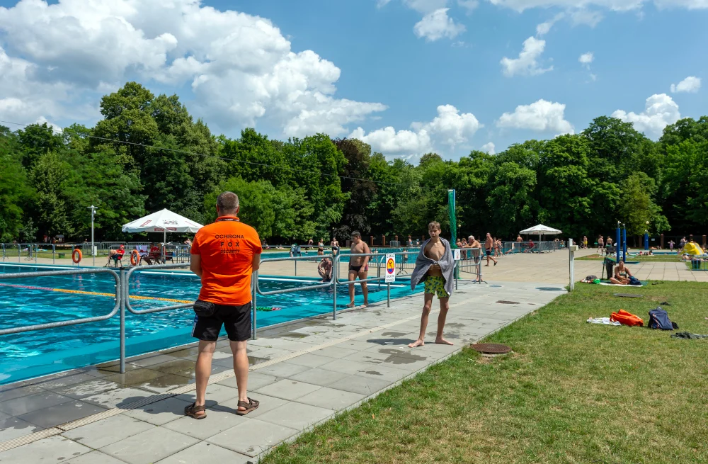 Ośrodek Sportu i Rekreacji poprawia bezpieczeństwo na kąpielisku odkrytym