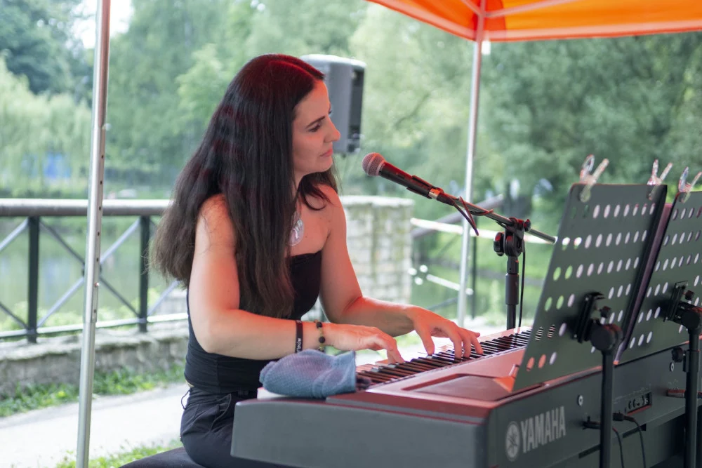 Muzyka autorska i filmowa zabrzmiała w Parku Kachla