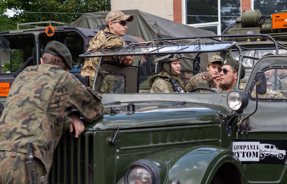 Śląski piknik przy schronie
