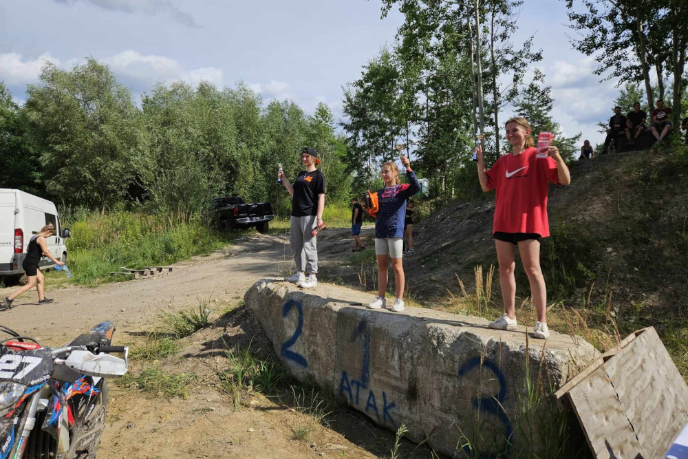 Motocrossowcy ścigali się w Bytomiu