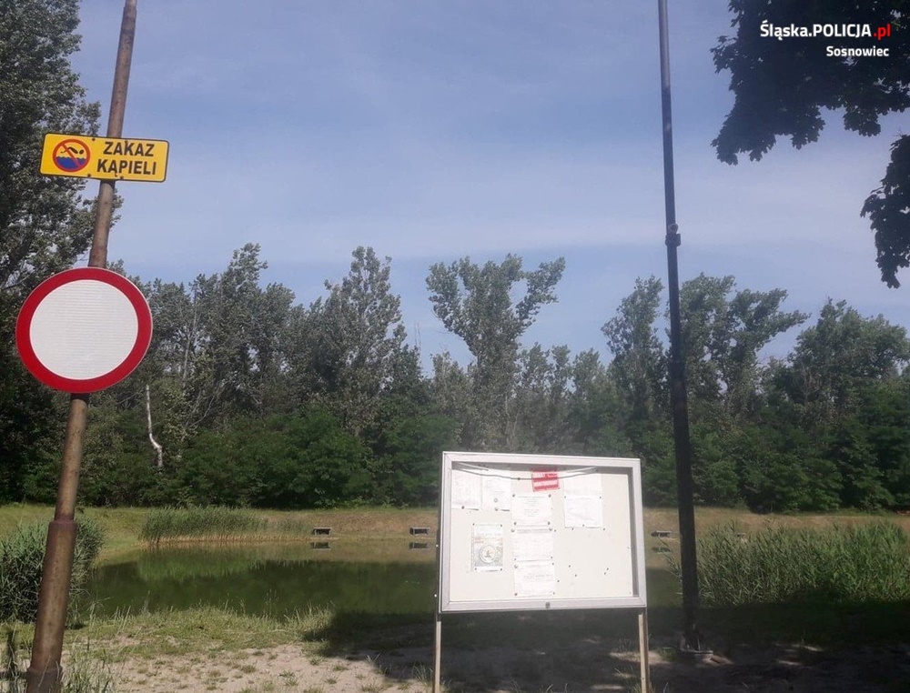 Sosnowiecka policja kontroluje zbiorniki wodne