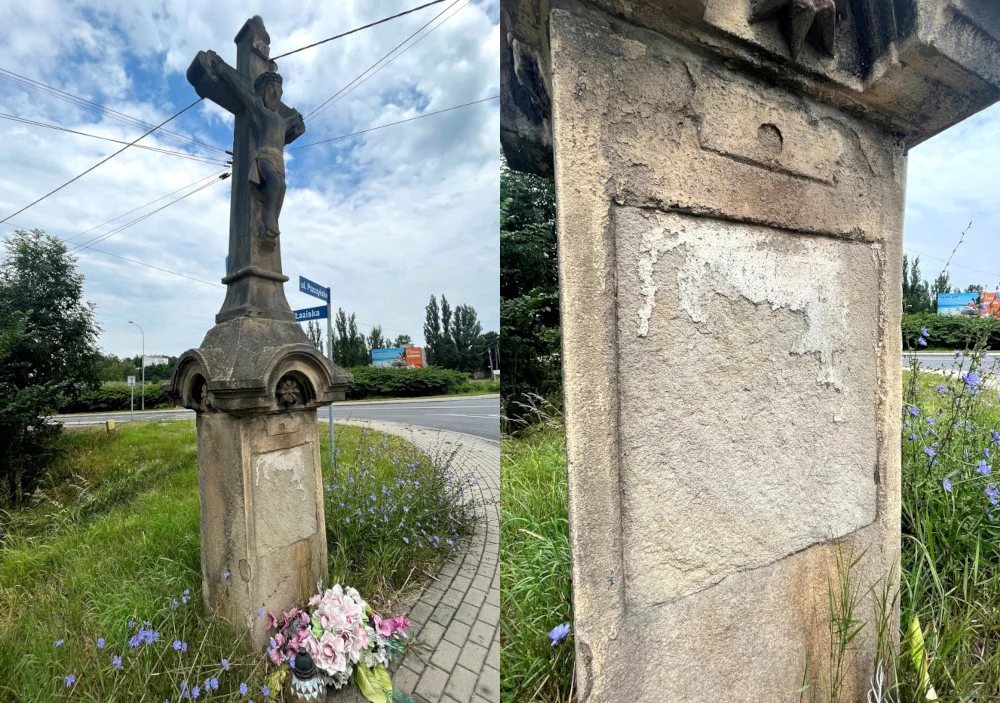 Zabytkowy krzyż w Wyrach przejdzie renowację. Koszt to pół miliona złotych