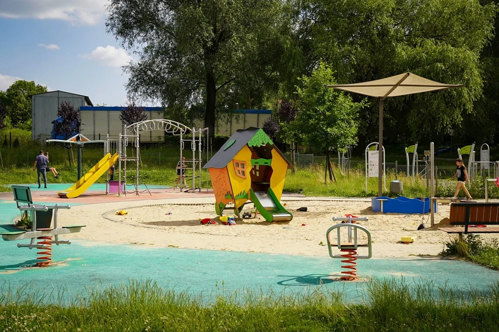 Katowice: Plac zabaw przy ul. Wieżowej w nowej odsłonie