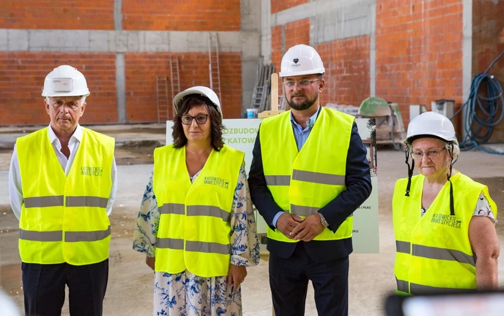 Katowice: Rozbudowa Szkoły Podstawowej nr 21 wchodzi w kolejny etap