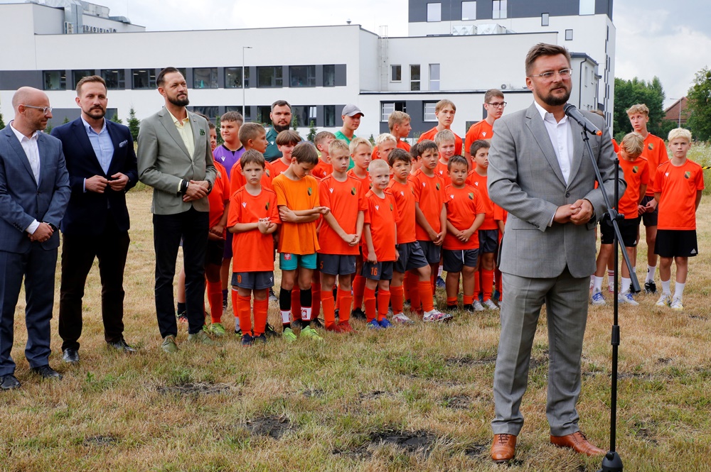Rozpoczęcie remontu na stadionie przy ul. Boya-Żeleńskiego w Katowicach