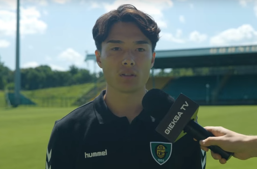Shun Shibata w GKS Katowice. Pierwszy Japończyk w historii piłkarskiej sekcji klubu