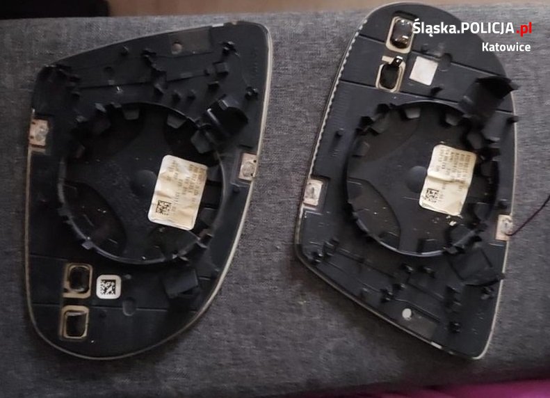 Kradł wkłady do lusterek samochodowych w Katowicach. Grozi mu 5 lat więzienia!
