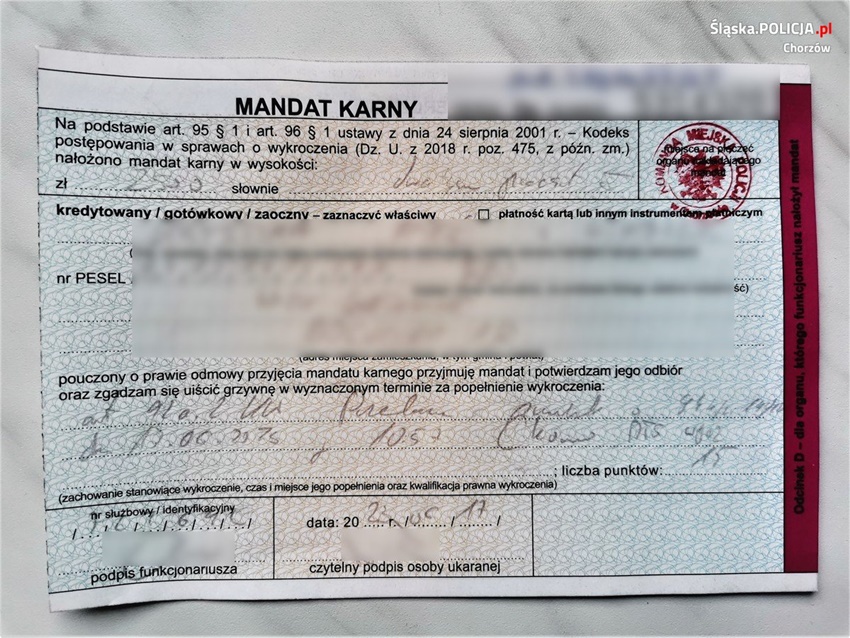 Motocyklista przekroczył prędkość o prawie 100 km/h. Mężczyznę ukarano wysokim mandatem!