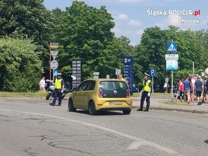 Policjanci zabezpieczali Memoriał Kamili Skolimowskiej na Stadionie Śląskim