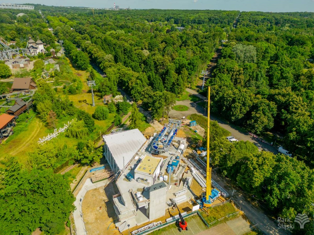 Kolejka Linowa Elka wraca do regularnego kursowania! Trwa budowa drugiej linii