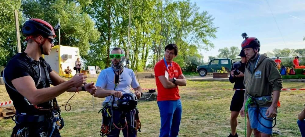 Marcin Banot wziął udział w zawodach wspinaczkowych w Szczecinie!