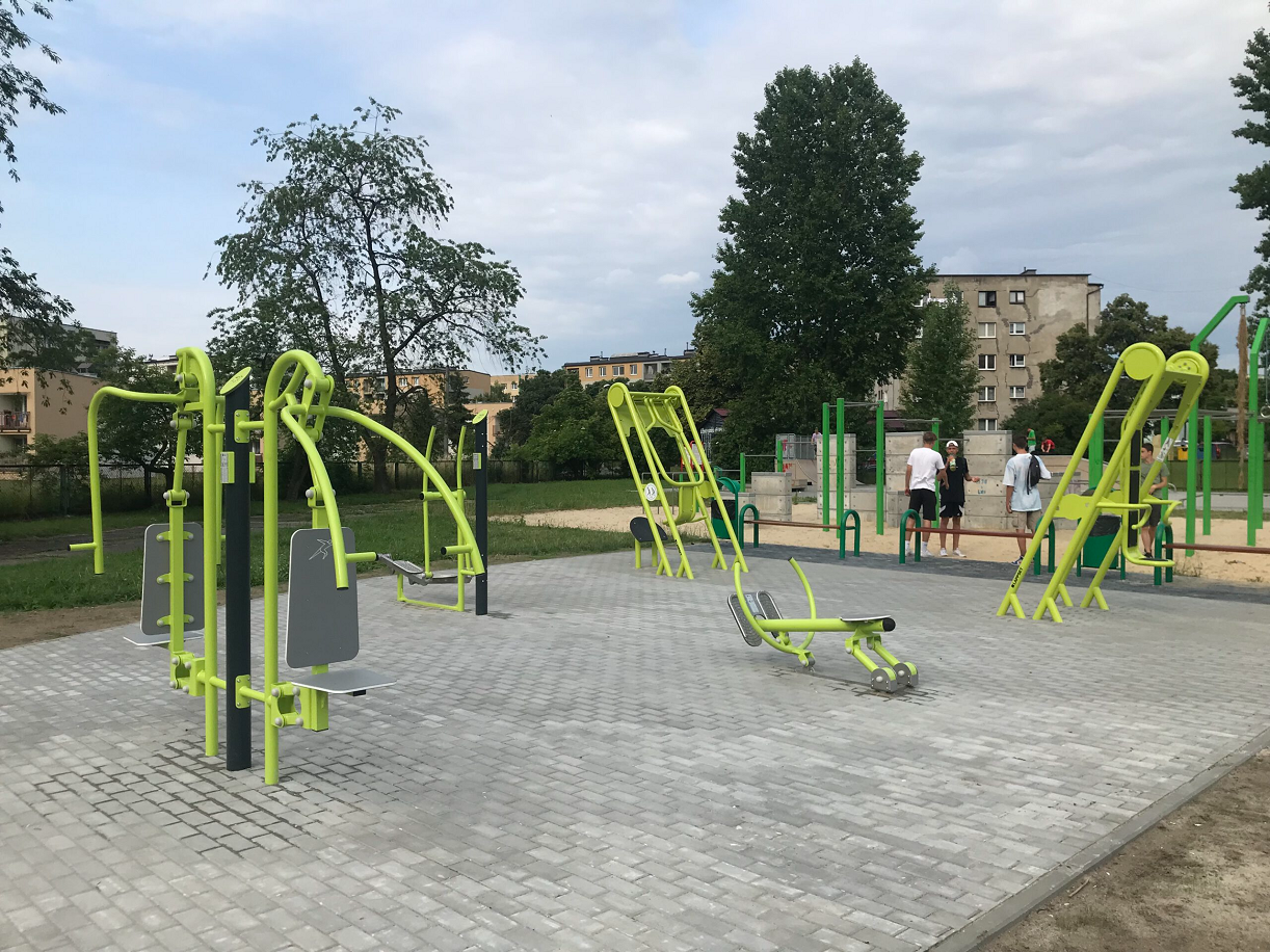 Zaborze zyskało siłownię pod chmurką