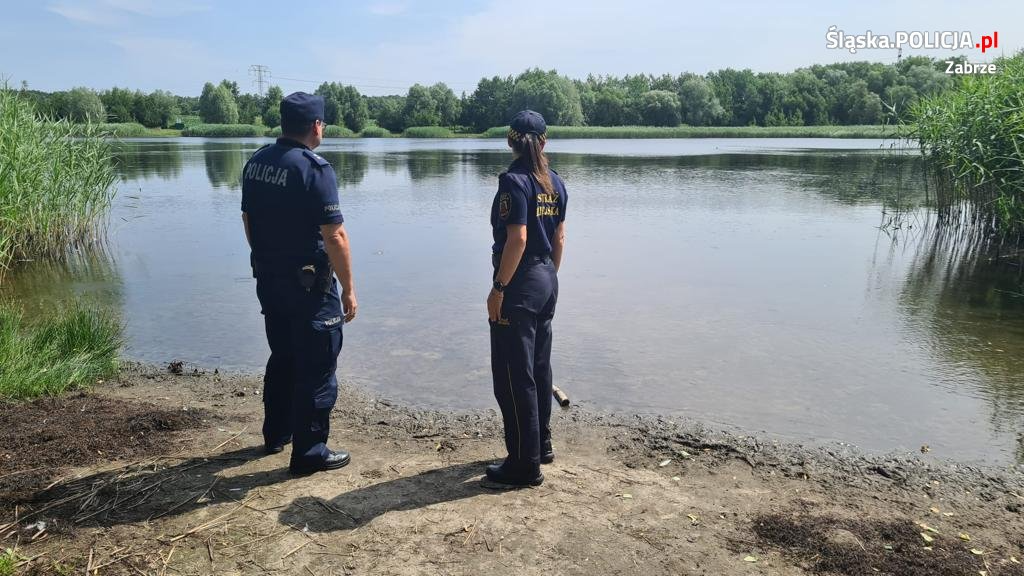 Funkcjonariusze policji i straży miejskiej kontrolowali zbiorniki wodne