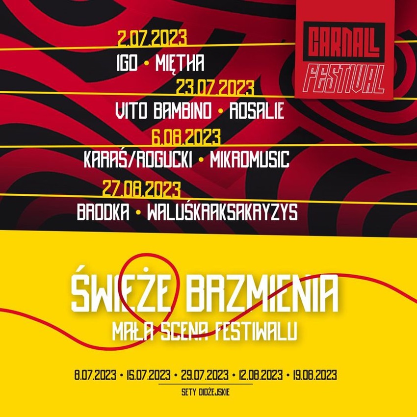 Trwa Carnall Festival w Zabrzu. Pierwsze "Świeże Brzmienia" za nami